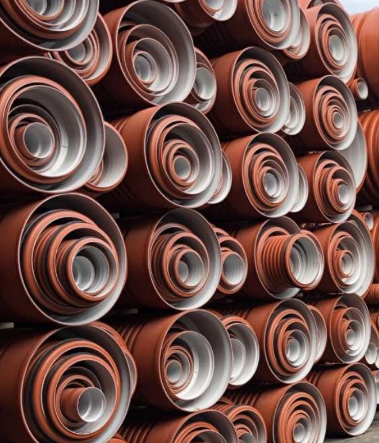 Сантекс - Пластикові труби та фітинги для каналізації, води, газу. Діаметри до 1600 мм.